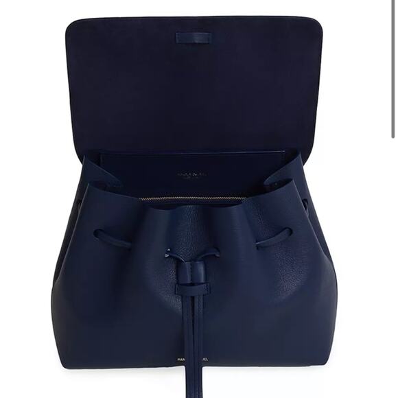 NWT MSRP$745 Mansur Gavriel Soft Lady Shoulder Bag  Black Made in Italy - Picture 2 of 4